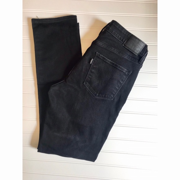 Levi's Denim - Levi’s mid-rise skinny black jeans sz 8